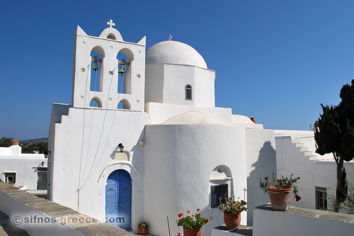 Το μοναστήρι των Φυρρογείων λίγο μετά την Καταβατή