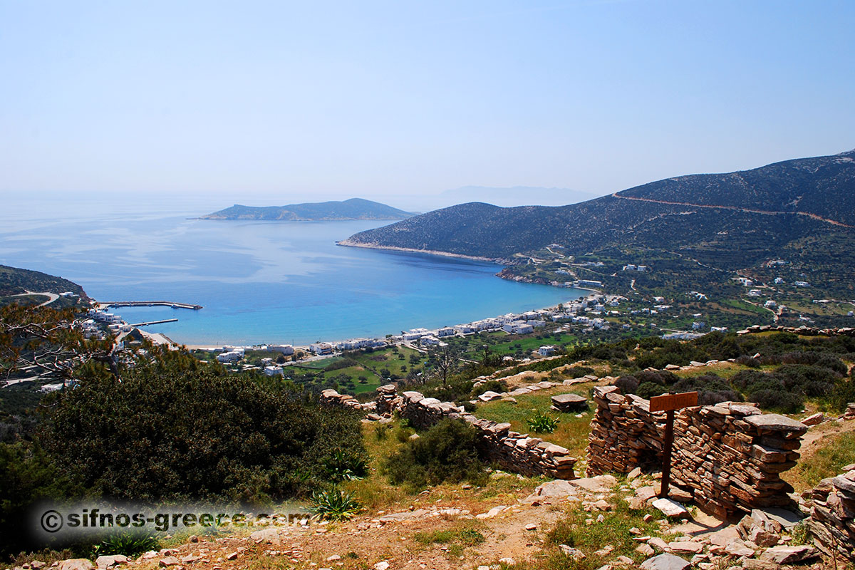 Ο κόλπος του Πλατύ Γιαλού